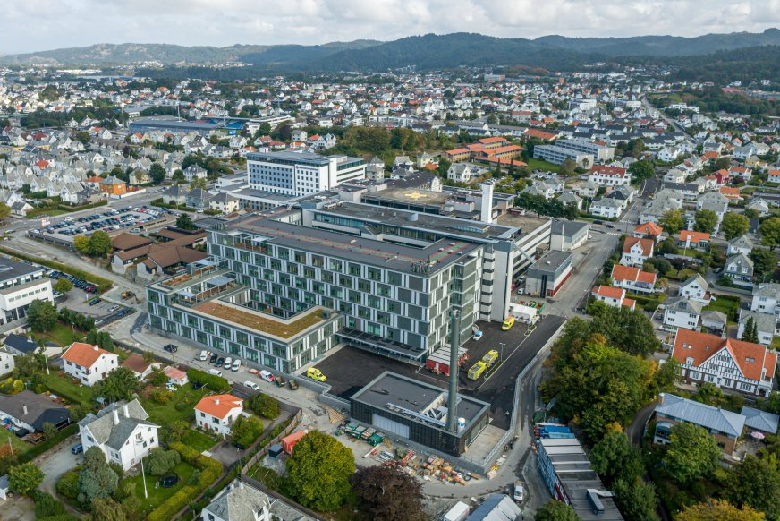 Haugesund sjukehus. Foto: Vestbris.