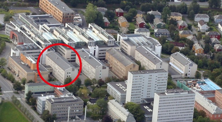 Oppgradering av Kjemiblokk 5 er viktig for utnyttelsen av den totale bygningsmassen på Gløshaugen-platået. Foto: Lars Strømmen/NTNU.